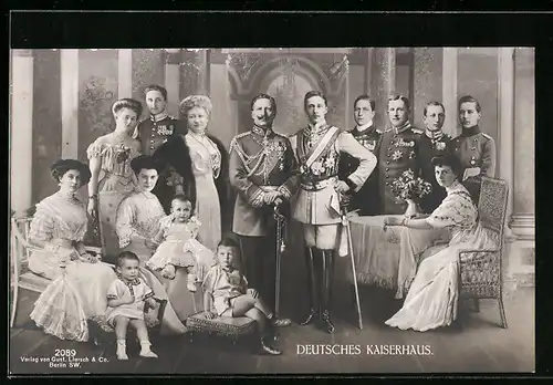 AK Deutsches Kaiserhaus, Wilhelm II. von Preussen