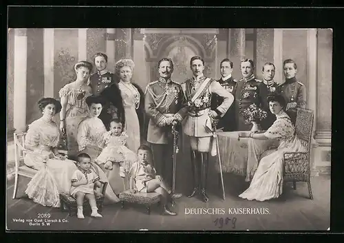 AK Deutsches Kaiserhaus, Wilhelm II. von Preussen