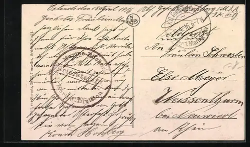 AK Ostende, Hippodrome Wellington, Retour de Courses