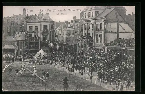 AK Bruges, Le Pas d`Armes de l`Arbre d`Or, La Joute
