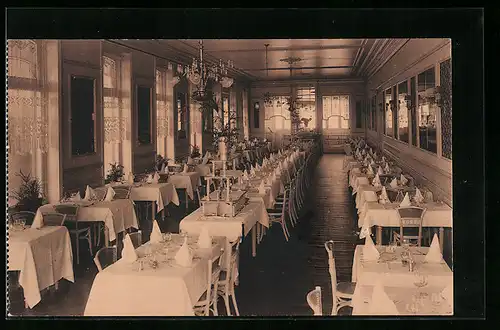 AK Wenduyne-s-Mer, Grand Hôtel Pauwels, Grande salle à manger