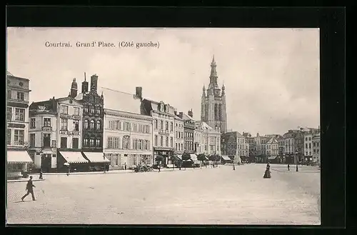 AK Courtrai, Grand` Place, Côté gauche