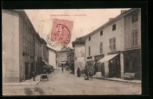 AK Villars-les-Dombes, Grand Rue