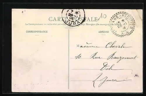 AK Beauregard, Le Pont, Entrée du Village