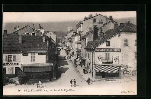 AK Bellegarde, Rue de la République