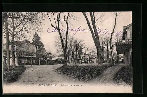 AK Meximieux, Place de la Gare