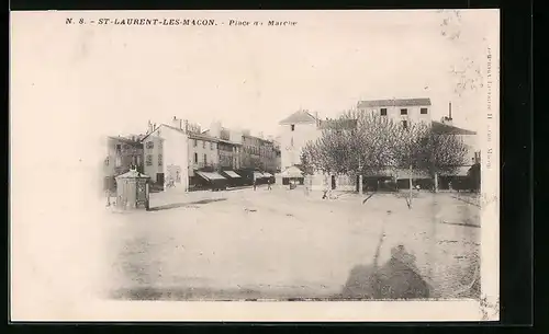 AK St-Laurent-les-Macon, Place du Marche