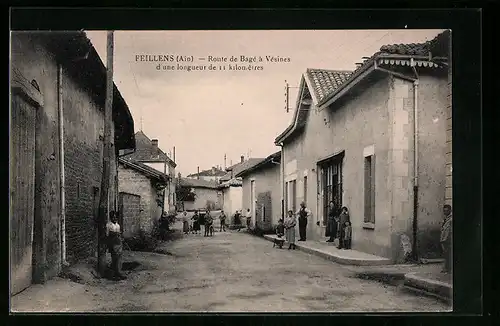 AK Feillens, Route de Bagé à Vésines