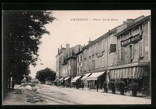 AK Ambérieu, Place de la Gare