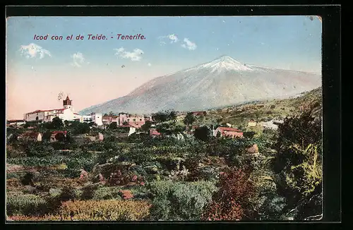 AK Tenerife, Icod con el Teide