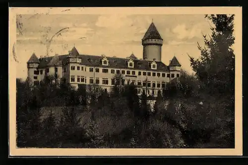 AK Konopiste u Benesova, Gebäudeansicht