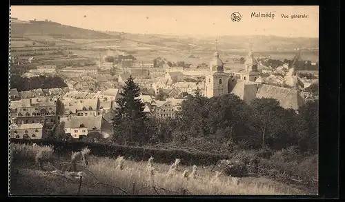 AK Malmédy, Vue générale