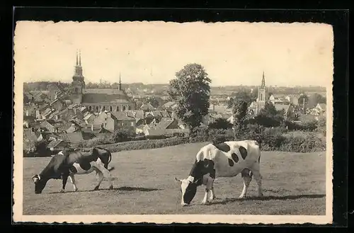 AK Eupen, Vue sur la Ville Haute