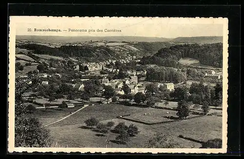 AK Remouchamps, Panorama pris des Carrières