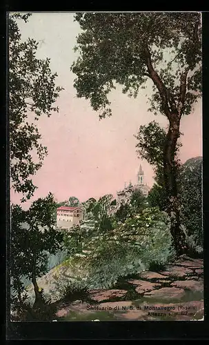 AK Rapallo, Santuario di N. S. di Montallegro