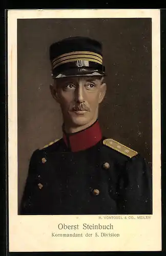 AK Oberst Steinbuch, Kommandant der 5. Division