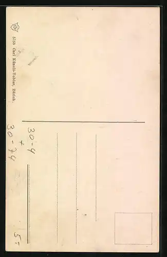 AK Sprecher von Bernegg, Chef des schweizer Generalstabs