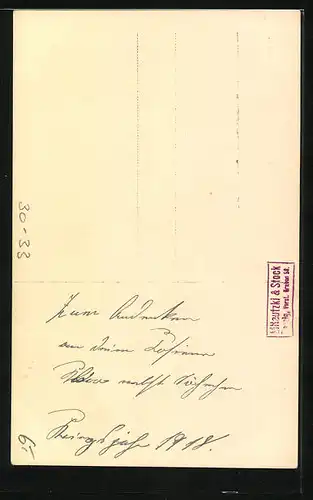 Foto-AK Knabe im Matrosenanzug mit Mützenband Unterseeboot nebst Mutter