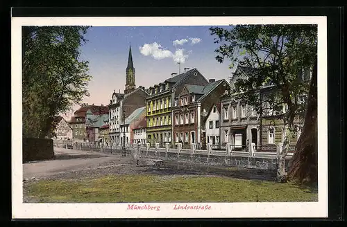 AK Münchberg, Partie in der Lindenstrasse