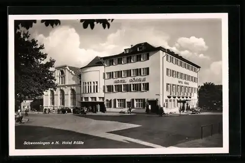 AK Schwenningen a. N., Hotel Rössle