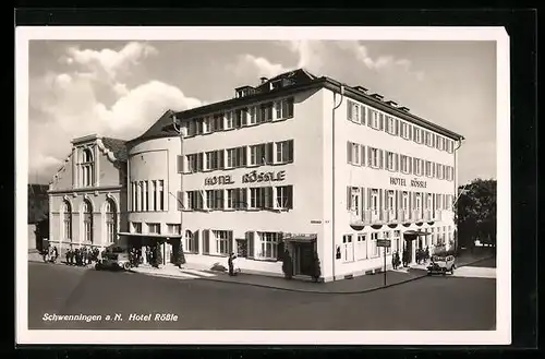 AK Schwenningen a. N., Hotel Rössle