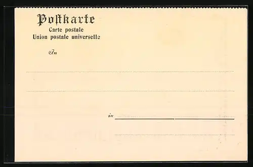 AK Wörishofen, Ortsansicht aus der Vogelschau