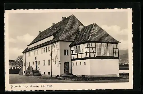 AK Hameln a. d. Weser, Blick auf Jugendherberge