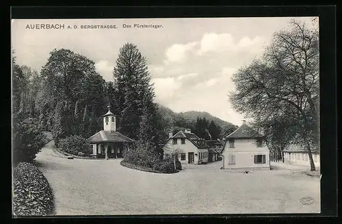 AK Auerbach a. d. Bergstrasse, Das Fürstenlager