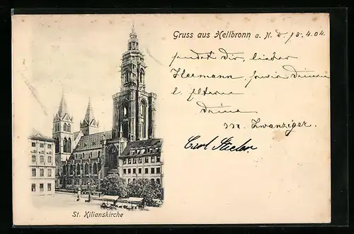 AK Heilbronn a. N., St. Kilianskirche