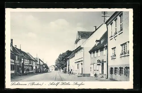 AK Lichtenau i. Baden, Strasse