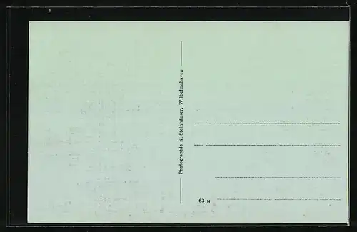 AK Wilhelmshaven-Rüstringen, Gedächtnisfeier anl. der Skagerrakschlacht, Kranzniederlegung auf dem Heldenfriedhof