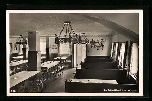 AK Bad Wiessee, Braustüberl, Café-Restaurant Bauer