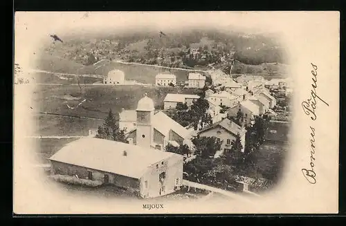 AK Mijoux, Vue générale avec l`Eglise