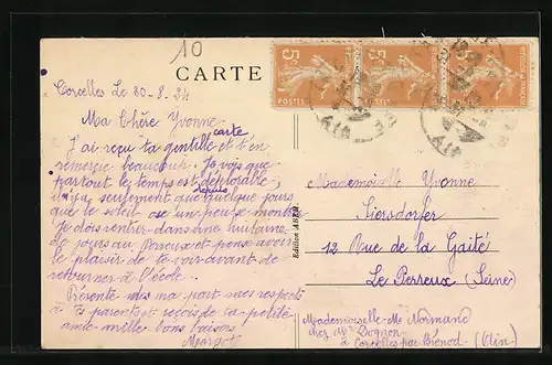 AK Corcelles, Vue générale