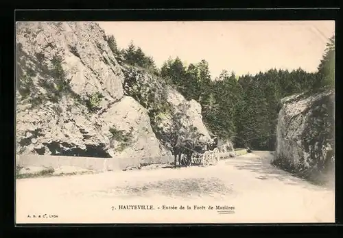 AK Hauteville, Entrée de la Forêt de Mazières