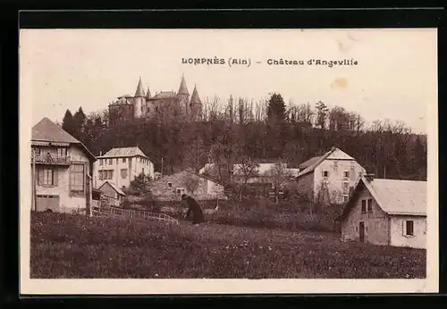 AK Lompnès, Château d`Angeville