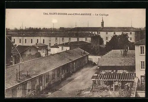 AK Saint-Didier-sur-Chalaronne, Le Collège