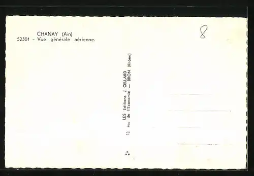 AK Chanay, Vue générale aérienne