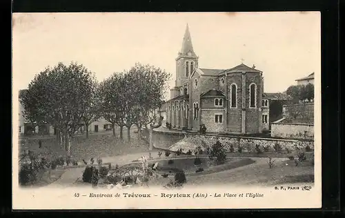 AK Reyrieux, La Place et l`Eglise