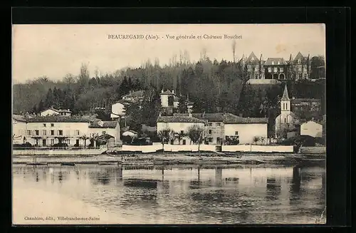 AK Beauregard, Vue générale et Chateau Bouchet
