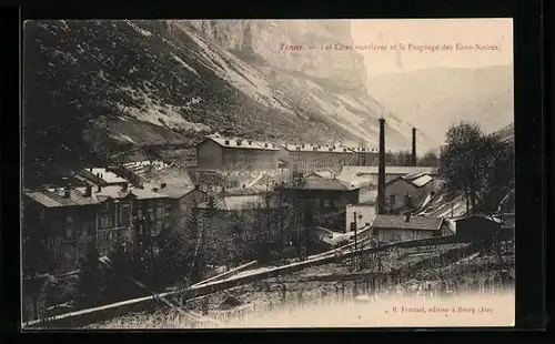 AK Tenay, Les Cités ouvrières et le Peignage des Eaux-Noires