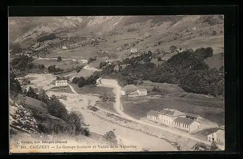 AK Chézery, Le Groupe Scolaire et Vallée de la Valserine