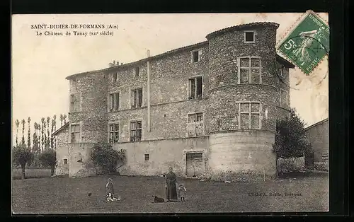 AK Saint-Didier-de-Formans, Le Cheateau de Tanay