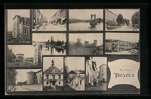 AK Trévoux, Ortsansichten