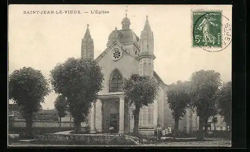 AK Saint-Jean-le-Vieux, L`Eglise