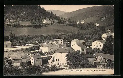 AK St-Germain-de-Joux, La Gare et les environs