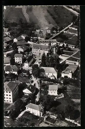 AK Chanay, Vue aerienne sur le Chateau
