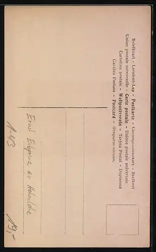 AK Erbprinz Ernst zu Hohenlohe im Anzug