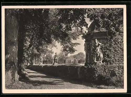 AK Veitshöchheim, Blick entlang der Terrasse