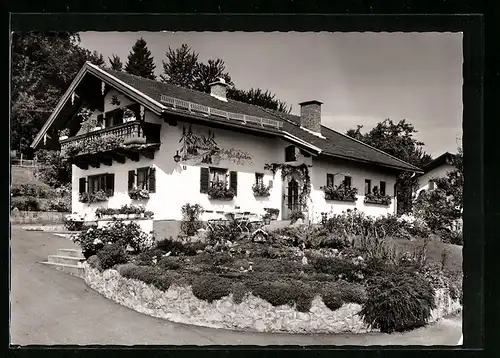 AK Aufham, Pension Haus Waldfrieden, Bergstrasse 12